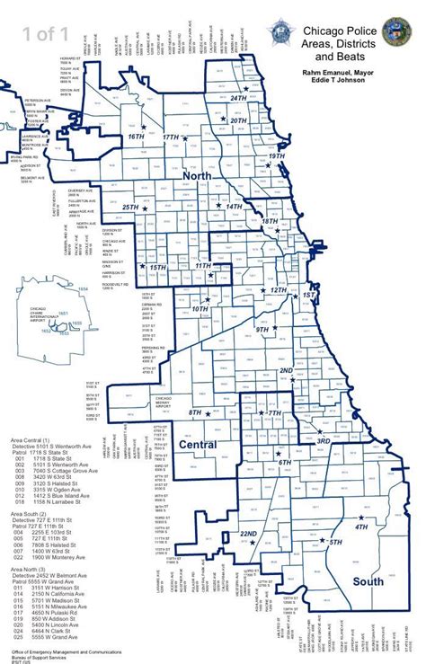 Chicago Police Department District Map Chicago Crime Violence Soars