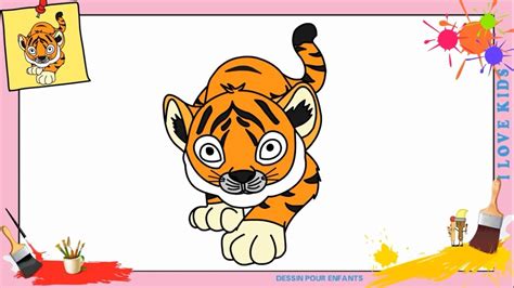 Comment Dessiner Un Tigre Facilement Etape Par Etape Dessin Tigre