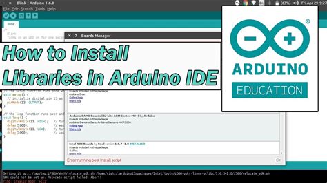 How To Install Libraries In Arduino Ide By Manmohan Pal Youtube