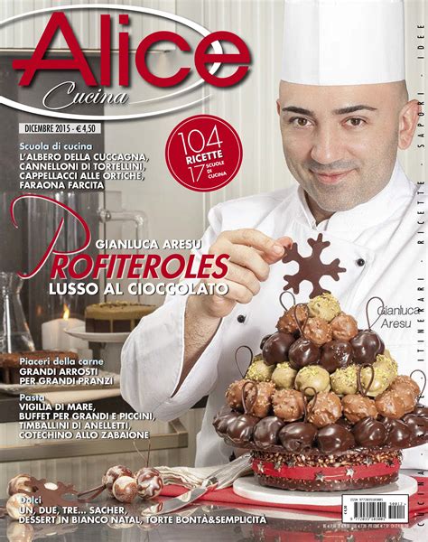 A Chef Is Holding Up A Cake On The Cover Of A Magazine