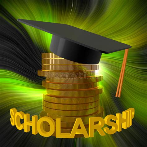 Gograph has the graphic or image that you need for as little as 5 dollars. Scholarship Fund And Graduation Symbol Stock Illustration ...