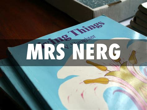Mrs Nerg By Jennifer Ferguson