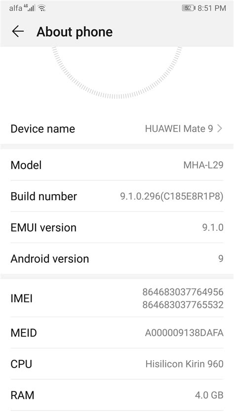 Hi I Need Bootloader Code Huawei Mate 9 Huawei Community
