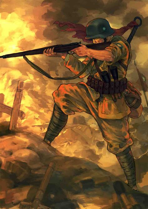 Maybe you would like to learn more about one of these? A German-armed Chinese Nationalist trooper in battle ...