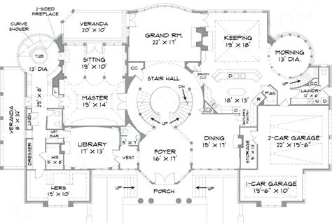 Minecraft House Blueprints Mansion Modern House Plan