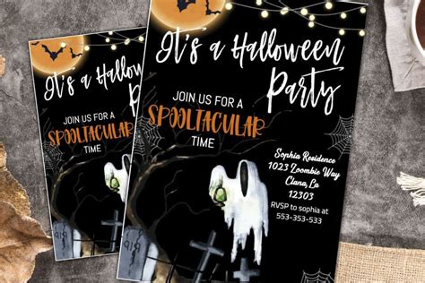 Its A Halloween Party Please Join Us For A Spooltacular Bobotemp