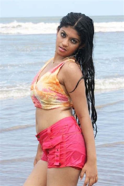 South Asian Beauties Prathista Wet In Beach