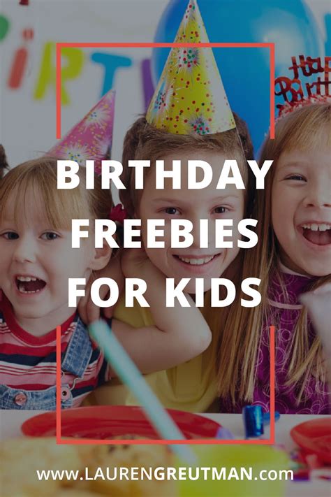 12 Birthday Freebies For Kids That Are Totally Free In 2020 Birthday