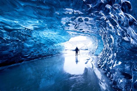 Glacier Caves Iceland Amazing Places