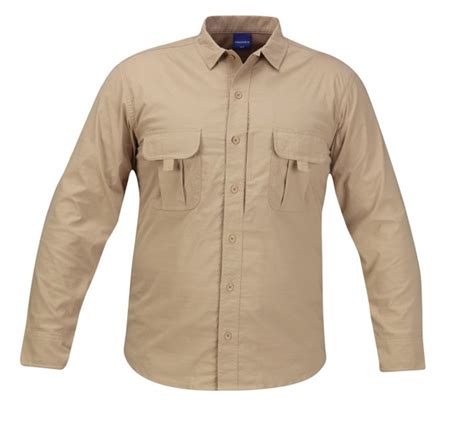 Propper Summerweight Tactical Shirt Long Sleeve Khaki Olive Lapd