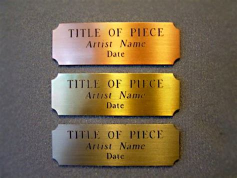 Customized Metal Name Plates At Best Price In Delhi Mnm Enterprises