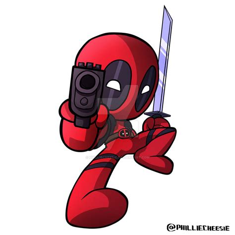 Chibi Deadpool By Philliecheesie On Deviantart