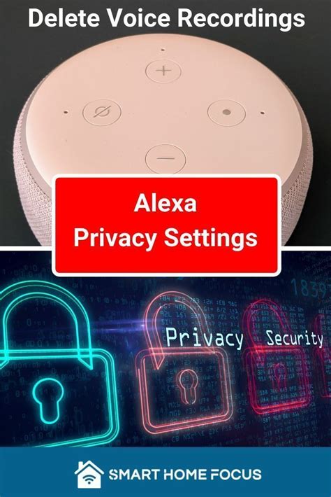 5 Alexa Privacy Settings Picture Guide Smart Home Focus Alexa
