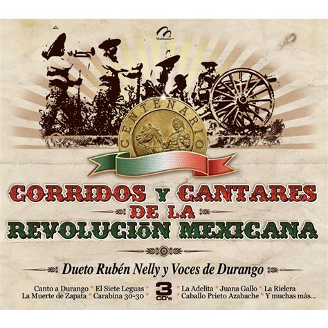Cd Corridos Y Cantares De La Revolución Mexicana