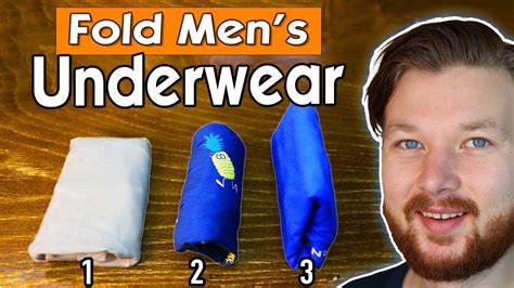 Fold Men S Underwear To Save Space Boxers Boxer Briefs And Briefs