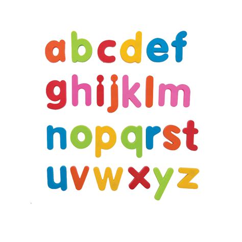Plastic Magnetic Letters, Lowercase | Becker's School Supplies