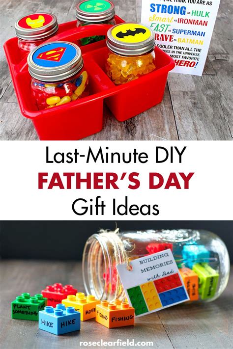 Last minute easy crafts diy father's day gifts. Pin on Father's Day