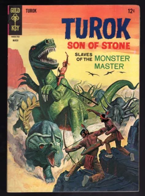 Turok Son Of Stone Alberto Gioletti Painted Cover Gold Key