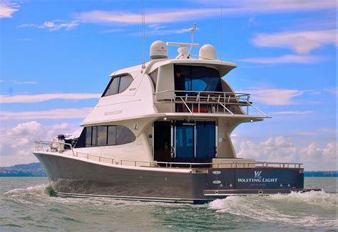 Wasting Light Charter Boat 70 Ft Luxury Launch Decked Out Yachting