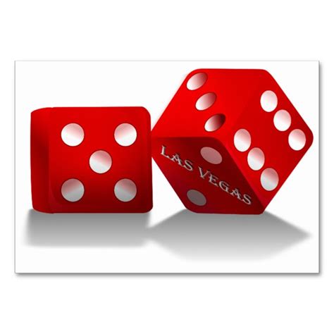 Las Vegas Red Dice Table Number