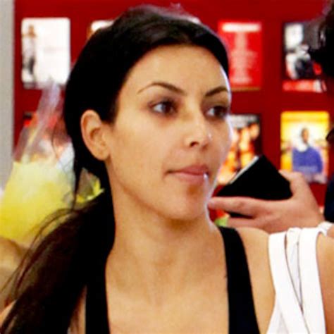 Kim Kardashian Spotted Without Makeup Gasp E Online
