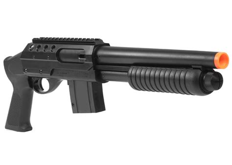 Mossberg 500 Pistol Grip Airsoft Shotgun Black Pyramyd Air