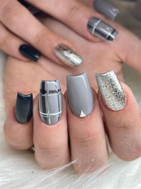 The Best 51 Gray Nail Designs For 2023 Stylish Belles Unghie
