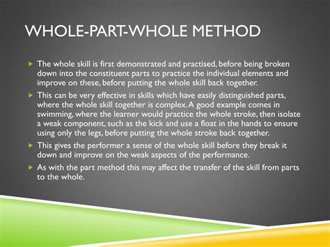 Ppt Skill Learning Types Of Practice Powerpoint Presentation Free