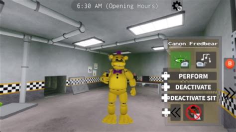 FNAF In Roblox Fredbear S Mega RP Overview YouTube