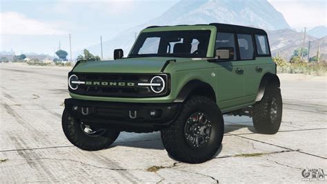 Ford Bronco 4 Door Wildtrack 2021 For Gta 5