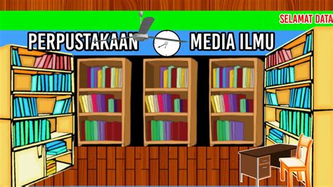 Background Perpustakaan Animasi Bergerak No Copyright Media Ilmu Youtube