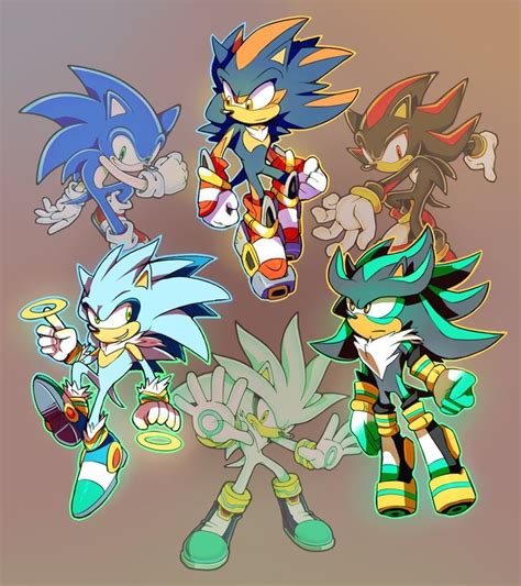 Image Result For Sonic Shadow And Silver Fanfiction Sonic Cómo