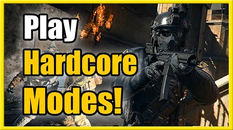 How To Play Hardcore Mode In COD Modern Warfare TIER Modes Easy