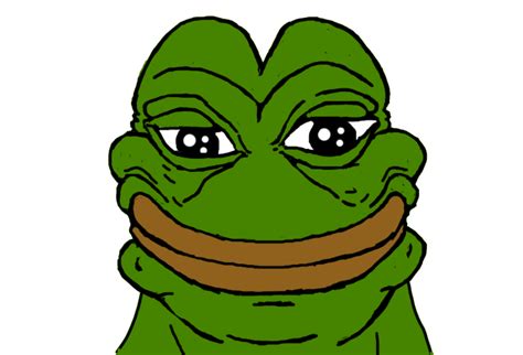 Front Facing Smug Pepe Smug Frog Know Your Meme