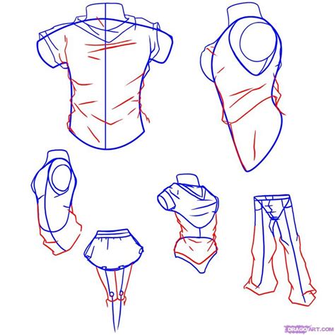 How To Draw Anime Male Clothes