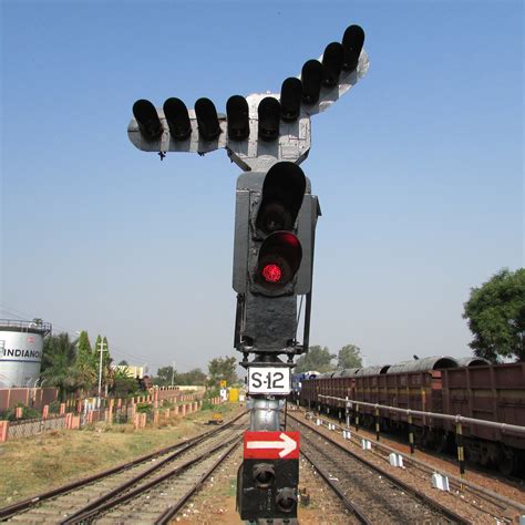 Railway Signal Hospet India Free Photo On Pixabay