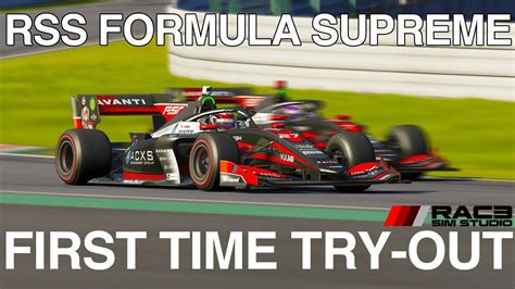 Rss Formula Supreme Mod Review Assetto Corsa Youtube