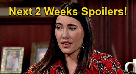 The Bold And The Beautiful Spoilers Next 2 Weeks Steffys Parent Trap