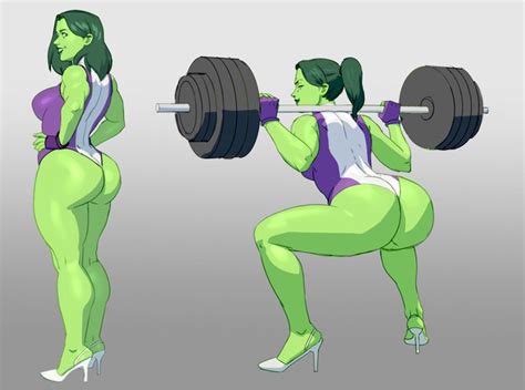 She Hulk By Whargleblargle Hentai Foundry