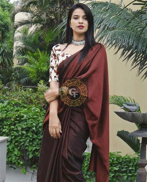 Pure Satin Silk Designer Saree With Digital Print Blouse Party Wear