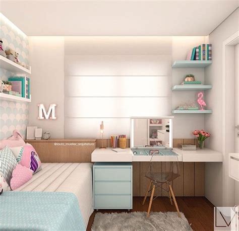 Cuartos Pequeños Para Jovenes College Bedroom Decor Bedroom Interior