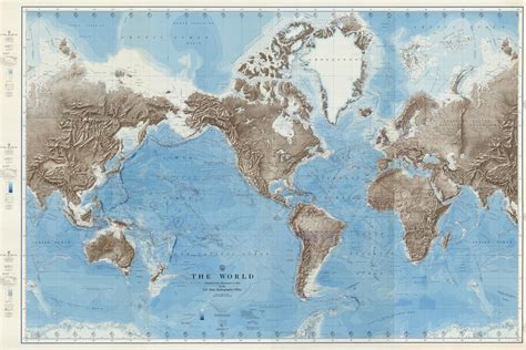 Ocean Map Depth Wayne Baisey