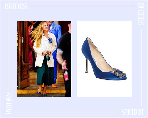 a brief history of carrie bradshaw s iconic wedding shoes