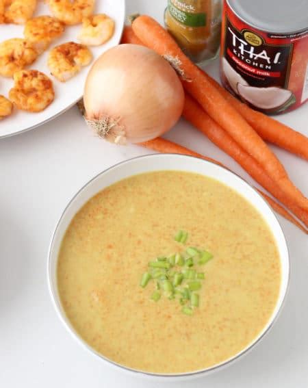 Coconut Curry Carrot Soup