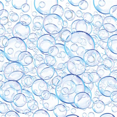 Large Bubbles Transparent Bubbles Pattern Transparent