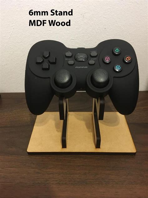 Playstation Control Stand Laser Cut File Laser Cut Template Etsy