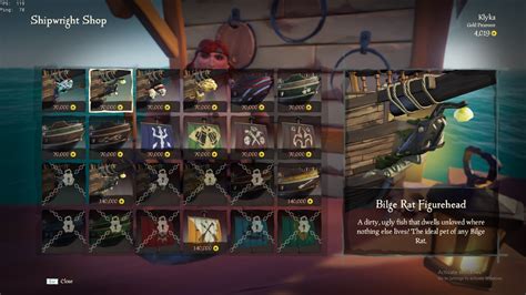Sea Of Thieves Gold Hoarder Figurehead