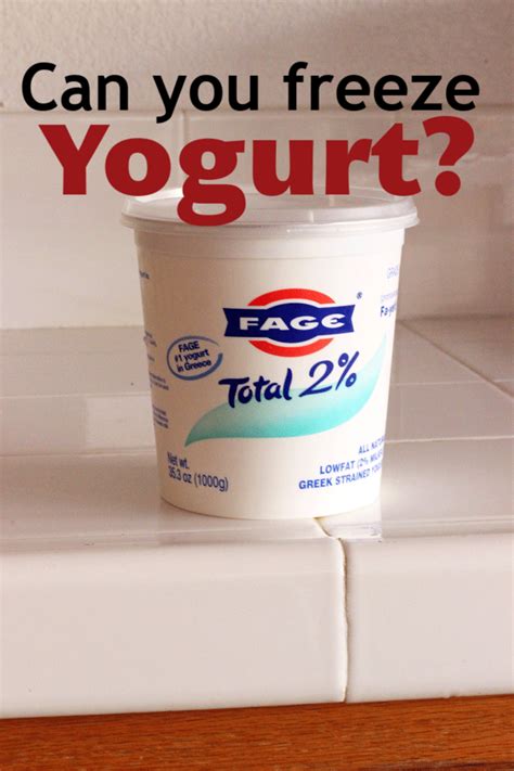 You can freeze extra tzatziki for later use, but don't expect perfect results as you might with foods such as lemon curd. Can You Freeze Yogurt? - Life As Mom