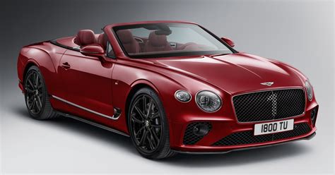 Bentley Continental Gt Convertible Number 1 Edition By Mulliner Debuts