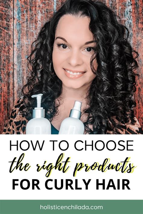 What You Need To Start The Curly Girl Method Pin Image The Holistic Enchilada Curly Hair